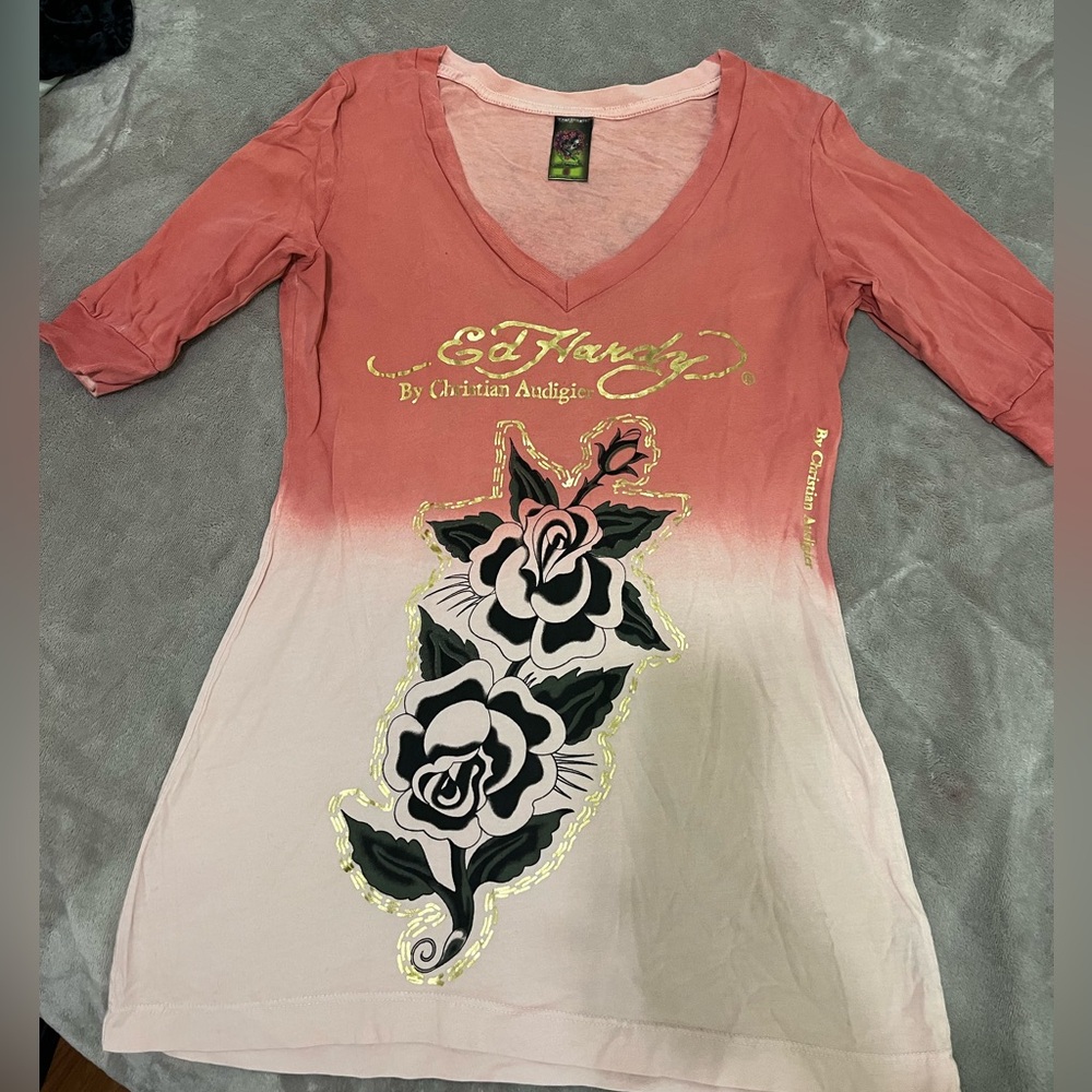 Vintage Ed hardy top